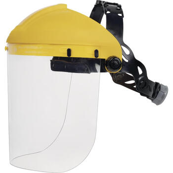 代尔塔（Deltaplus）101304头箍式PC防化学飞溅防冲击面罩防护面屏  1套