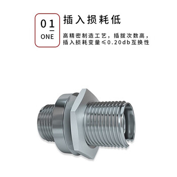 天背 FC-FC耦合器小D型接口 光纤法兰盘适配器对接头1个 TB-FCX01