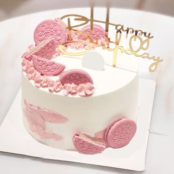 巧克力生日蛋糕同城配送网红创意巧克力蓝莓男女朋友定制北京上海广州