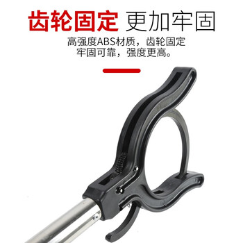坚冠 防暴脚叉 不锈钢伸缩抓捕器防暴钢叉防暴柜校园物业巡逻安保装备