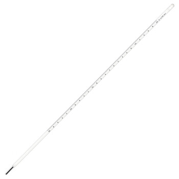 匡建仪表（CONJANT）中兴高精密温度计 工业玻璃棒液体测温仪 手工雕刻款 -30+20℃（水银款分度值0.1） 