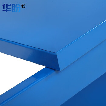 华盼货架仓储货架钢制置物架多层储物架超市金属展示架可定制 重型1500*500*2000蓝色