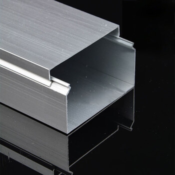 百舸 铝合金线槽25*15mm  国标加厚 铝合金方线槽 铝合金槽 线槽