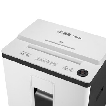 科密 碎纸机 办公商用碎纸机 5级保密 【单次10张 持续60分钟 25L 可碎卡、光盘、订书针 L-9630】