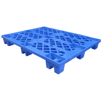 飞尔 塑料托盘 网格叉车栈板 仓库防潮地台板 物流托板塑胶卡板【A2 叉脚1200x1000x145 7.6KG】