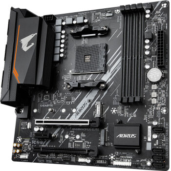 技嘉（GIGABYTE）小雕 B550M AORUS ELITE 主板DDR4支持处理器45005600X5700G5800X AMD B550 Socket AM4