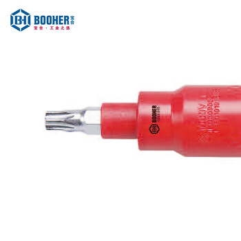 宝合(BOOHER)1/4"系列绝缘花型旋具套筒T40