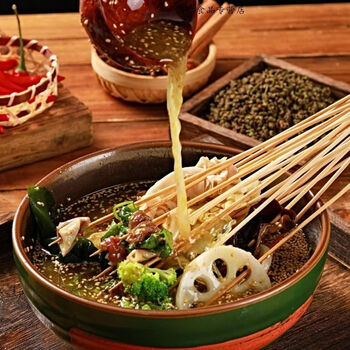 麻六记钵钵鸡调料冷锅冷串串香盆底料四川网红懒人红油火锅自制麻辣味