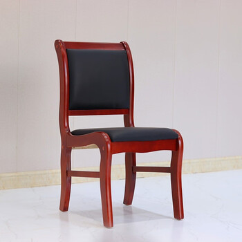 京顿JINGDUN双人会议桌长条桌培训桌油漆实木贴皮会议桌椅组合学习桌课桌 1.4米含两椅