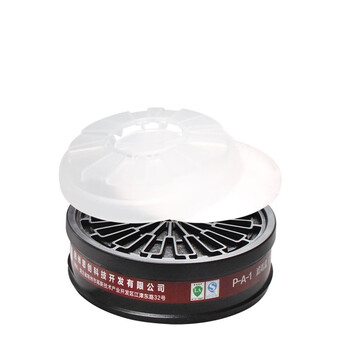 思创科技 圆形螺纹口活性炭滤毒盒防有机气体或蒸汽 ST-LDY3 2只（含滤棉盖和滤棉）