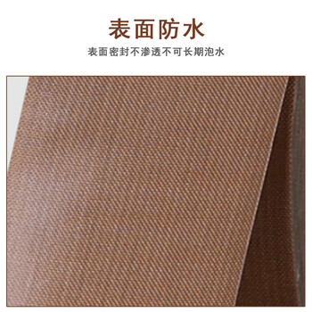 联嘉 耐高温棕色铁氟龙胶带 加厚隔热绝缘胶带 宽10cmx长10mx厚0.18mm