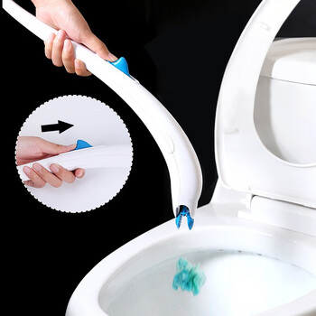 益美得 FH-2015  一次性可溶马桶刷替换头配件 薰衣草替换芯24个装