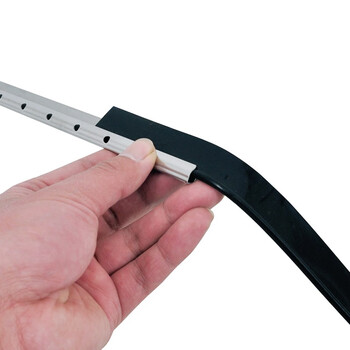 白云清洁（baiyun cleaning）AF06109 玻璃刮条 胶条配件 橡胶胶条 黑色105厘米