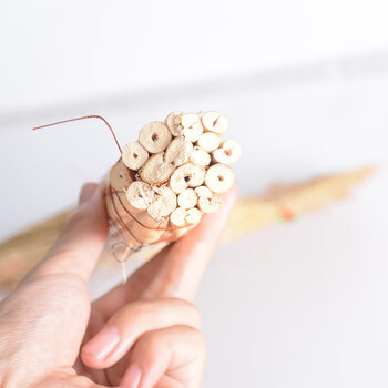 卫洋 WY-915 清洁植物扫把 手工扫帚 物业学校工厂单位环卫笤帚 升级款脱壳高粱小扫把一个装