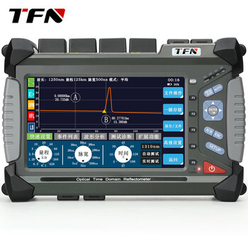 TFN F7（SM1） 光时域反射仪 OTDR 单多模一体机 光纤测试仪 高精度 触摸屏 四波长850/1300/1310/1550nm