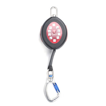 安 Z-J-3 防坠器3米织带式速差自控器自锁器塑料外壳铝合金挂钩国标款定做 1个