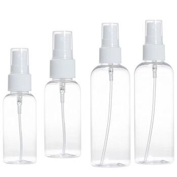 益美得 WY1054 喷雾瓶分装瓶小喷壶细雾喷瓶 透明60ml 5个装