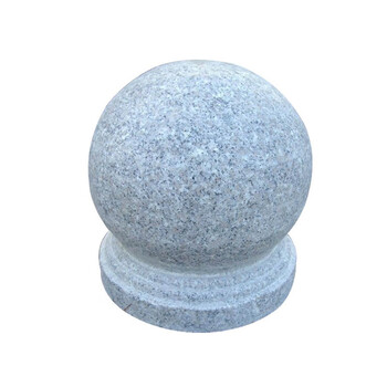 京速 交通路障 大理石路障 花岗岩石球 防撞石墩 挡车石路障石 直径50 一个价