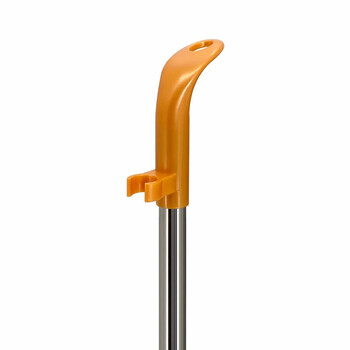 兰诗（LAUTEE）TTB-1503 不锈钢单个垃圾铲 长杆铁簸箕 垃圾斗 矮款