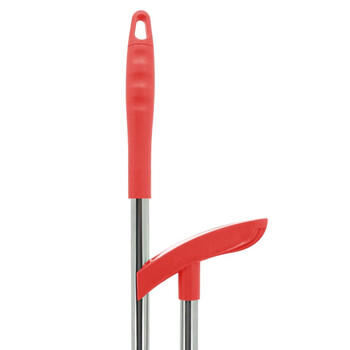 中典 JMY-403 不锈钢扫把簸箕套装物业学校清洁扫把套装 红色