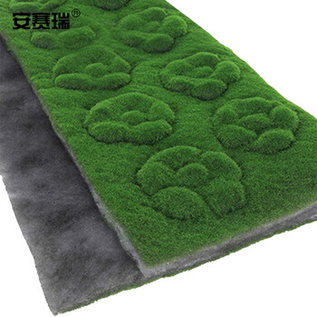 安赛瑞 仿真苔藓 人造草皮仿真草坪 微景观造景青苔绿植 橱窗盆景仿真装饰 大鼓包青苔 510296