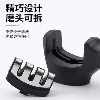 保拉(Paola) 手动磨刀石多功能磨刀器磨可磨剪刀 金刚砂快速手动磨刀工具磨刀3171