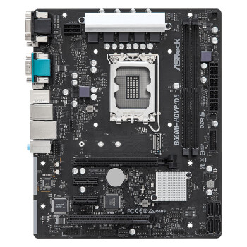 华擎(ASRock) B660M-HDVP/D5 R2.0 主板内存DDR5 CPU 12600KF/14700KF/13600KF（IntelB660/LGA1700）
