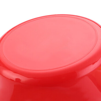 益美得 FH-1033 塑料瓢舀子加厚大号红色水瓢水勺 中号