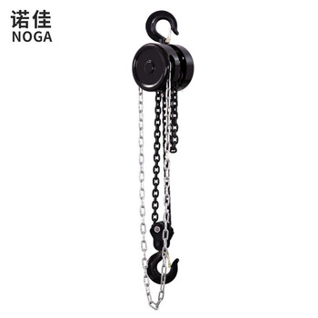 诺佳 NOGA 手拉葫芦倒链手动吊葫芦HSZ圆形手动小型起重葫芦吊机葫芦 2吨6米