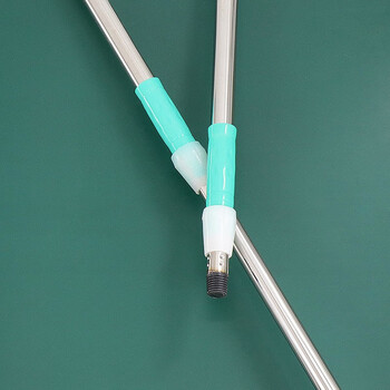 赫思迪格 JG-174 洗车拖把 牛奶丝长柄软毛洗车刷 车用除尘掸子 刷车工具 95cm