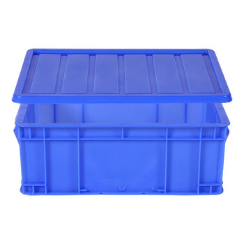 和崟 HZ-360Z3#G 周转箱360**270*135mm含盖 物流周转箱仓库仓储货架工厂物料箱