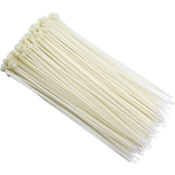 卡夫威尔 自锁式尼龙扎带大号加长 扎线带 小号扎带理线带束线带捆扎带 4.0*250mm 白色 200支装 OT1014G