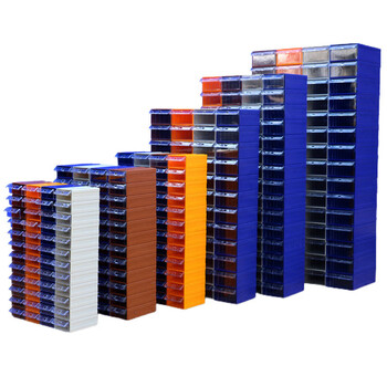 上柯 G6126 组合式零件柜 抽屉式零件盒 F1#180*95*50mm(默认发蓝色）