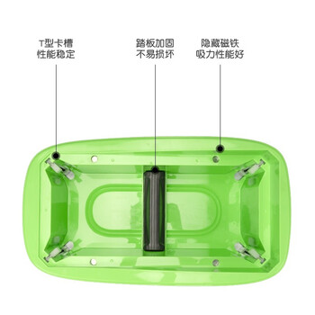 正之昇 全自动鞋套机T型 一次性商用办公实验室展厅鞋膜机套鞋机 XT01 荧光绿