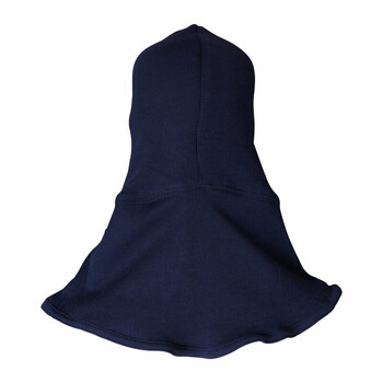 者也 3C认证消防员防护头套微型消防站配置加厚隔热阻燃防护头罩 黑色