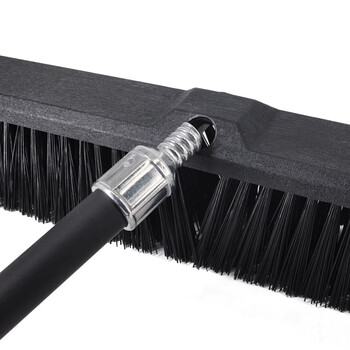 益美得 C-039 铁杆烤漆硬毛地刷地板瓷砖清洁刷 配60厘米刷头