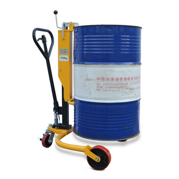 诺力（NOBLELIFT）油桶车载重350公斤手动液压油桶搬运车油桶叉车手推车DP25-载重350KG