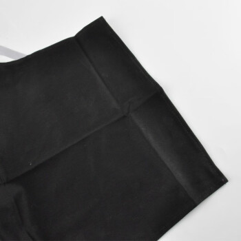 安美尚（ams）劳保围裙涤卡耐磨耐用100条装 美的定做 黑色