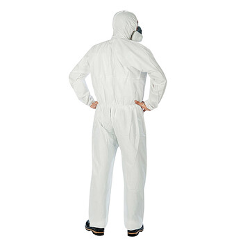 ANSELL 微护佳2000标准型透气连体带帽防护服 隔离垃圾废物养殖场消毒 不含配件 新定做 3XL 1件
