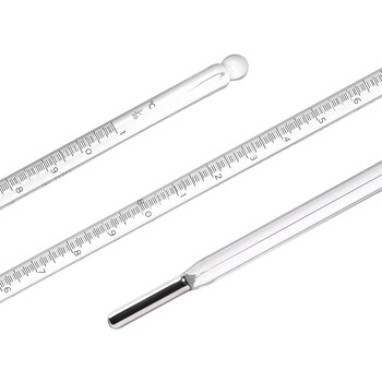 匡建仪表一等标准玻璃温度计 WBG系列25-50℃ 1支 长度54cm 分度值0.05℃ 可过检 高精度 实验室用 25-50℃ 