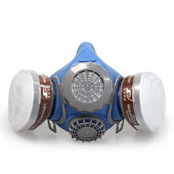 思创科技 ST-M60G-3 硅胶半面罩防化工喷漆救援酸碱农药氨气 1套装（不含滤盒）
