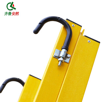 齐鲁安然 玻璃钢绝缘梯 升降梯 伸缩梯 人字梯 折叠梯 电信 电力工程梯 施工梯【4米直梯 升降梯】