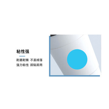 飞尔（FLYER）不干胶分类记号贴 彩色圆点贴 圆点标签颜色贴纸【天蓝色 6MM 一张468枚】50张起批