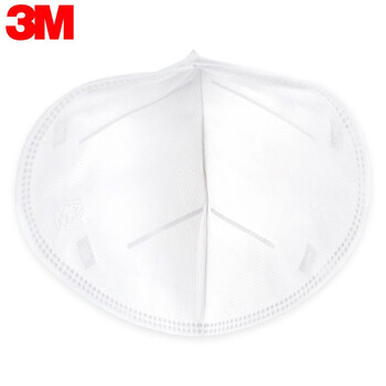 3M 9502+头带式带阀自吸过滤式防颗粒口罩 防尘口罩防工业粉尘 环保装不带阀 50只装 定做