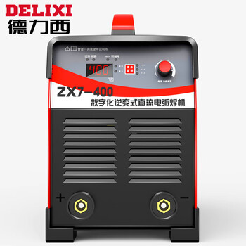 德力西电焊机ZX7-400工业级三相电 380v 单电压工业级便携式焊机全套加粗10米线【400高端单电压】