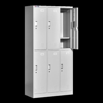 欧思泰 存储柜杂物整理柜多门挂衣柜收纳柜6门