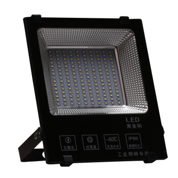 捷辰特 JCT-FL 工业用led投光灯 户外广告防水射灯 黑金刚LED贴片泛光灯 50W