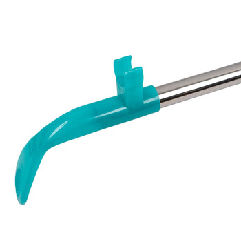 海斯迪克 不锈钢簸箕垃圾铲 大号A型带卡头(卡头颜色随机) (5个起订) HKZ-4