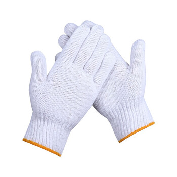 君御（Exsafety）SAFEMAN君御 71072 720克线手套工地劳保手套*1打 12副/打 白色 均码