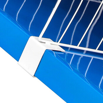 冰禹 BYlj-252 货架分隔板 超市仓储分类隔离板挡板 长60*高30 卡扣5cm